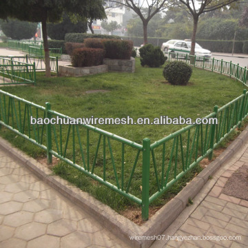 Powder coated decorative and protection stainless steel fence